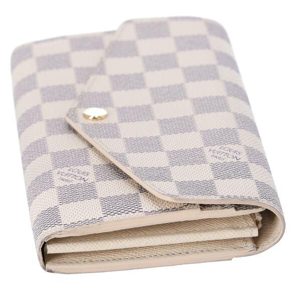 Louis Vuitton Sarah Long Wallet N63208 Azur Damier Canvas - Picture 3 of 6